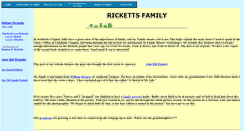 Desktop Screenshot of family.rdricketts.com