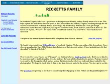 Tablet Screenshot of family.rdricketts.com